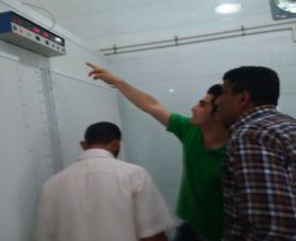 راه اندازی، تست و آموزش دستگاه جوجه کشی در حضور خریدار